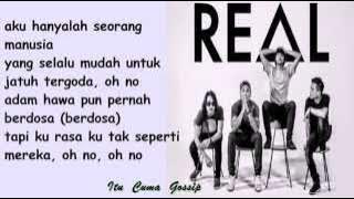 Real Band - Digosok Makin Sip Lirik on Screen