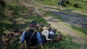 When You Accidentally Press the Wrong Button in Red Dead Redemption 2