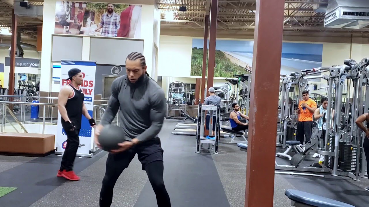 Med Ball Oblique Twist Toss YouTube