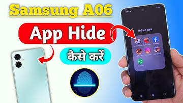 Samsung a06 me app hide kaise kare , Hide App In samsung a06/ samsung a06