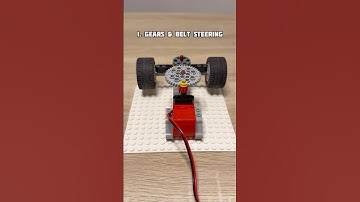 3 Options for Truck 5th Wheel Steering System #lego #technic #legotechnic #truck