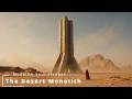 The Desert Monolith | Day &amp; Night Cycle | Cinematic Sci-Fi Ambience [4K]