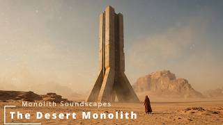 The Desert Monolith | Day &amp; Night Cycle | Cinematic Sci-Fi Ambience [4K]