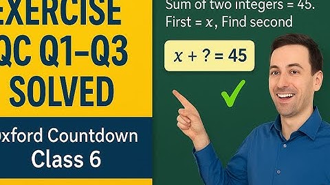 Oxford Countdown Class 6 | Chapter 2 Exercise 2C Q1–Q3 | Step-by-Step Maths Solutions (4rd Ed)