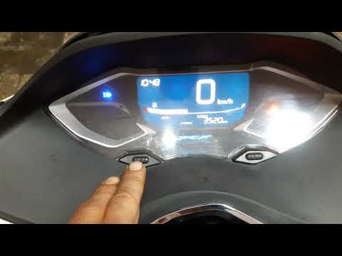 Honda pcx 2021 model oilchange reset işlemi