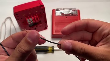 How To Wire A Fire Alarm To A Pull Station Tutorial | REMAKE