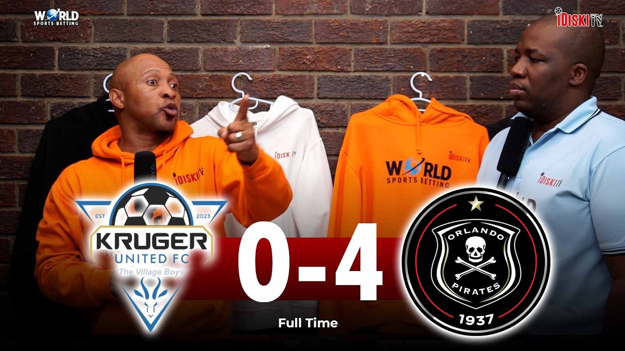 Appollis Tactical Issues & Good Impact | Kruger United 0-4 Orlando Pirates | Tso Vilakazi