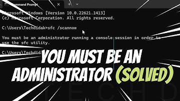 You Must be an Administrator Running a Console Session (SOLVED)