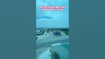 Toàn cảnh Xã Khánh Nhạc, Huyện Yên Khánh nhìn từ trên cao.