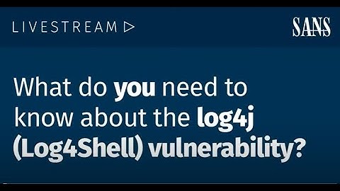 log4j(Log4Shell)의 취약점에 대해 우리가 알아야 할 사항들은 무엇일까요?