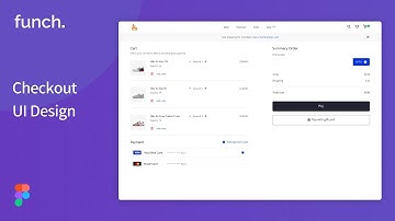 How to Design a Checkout Page in Figma - UI Web Design
