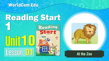 Learn English through Stories | Reading Start Level 1 | Unit 10-1 I At the Zoo