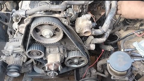How to 5L timing belt fitting, 5l diesel engine Timing Marks