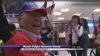 Veterans return from first Kansas Honor Flight of 2015