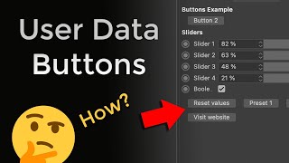 Cinema 4D XPresso Tips: User Data Buttons