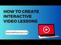 Create interactive lessons with clickview