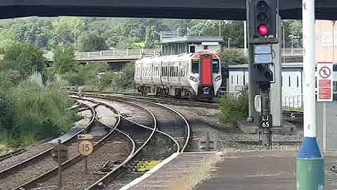 TFW Class 197 departing From Llandudno Junction Station Platform 2 for Llandudno