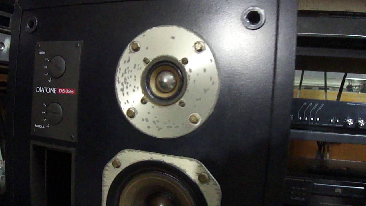 lungyim~DIATONE DS-32B Vintage Speakers - YouTube