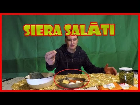 Video: Kā Pagatavot Siera Salātus