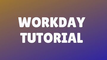 Workday HCM Tutorial |  Workday   Introduction to Workday HCM | Workday HCM Training | Workday HCM