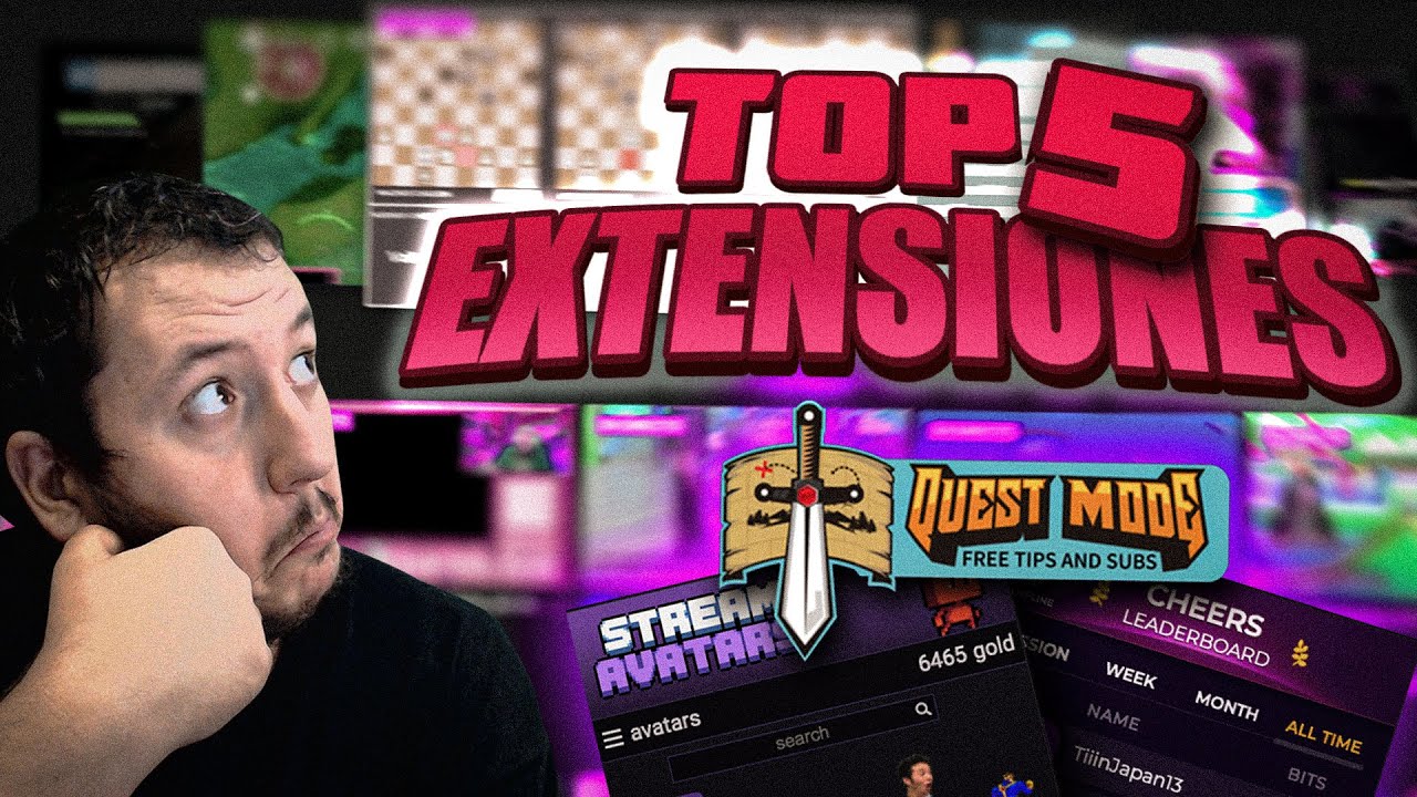 Extensiones que debes tener si eres un streamer #ayudaastreamers #cons