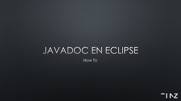 HowTo: Generar Javadoc en Eclipse (vídeo corregido)