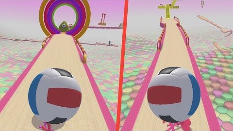 Action balls gyrosphere race speedrun gameplay level 1111-1120, Race #33