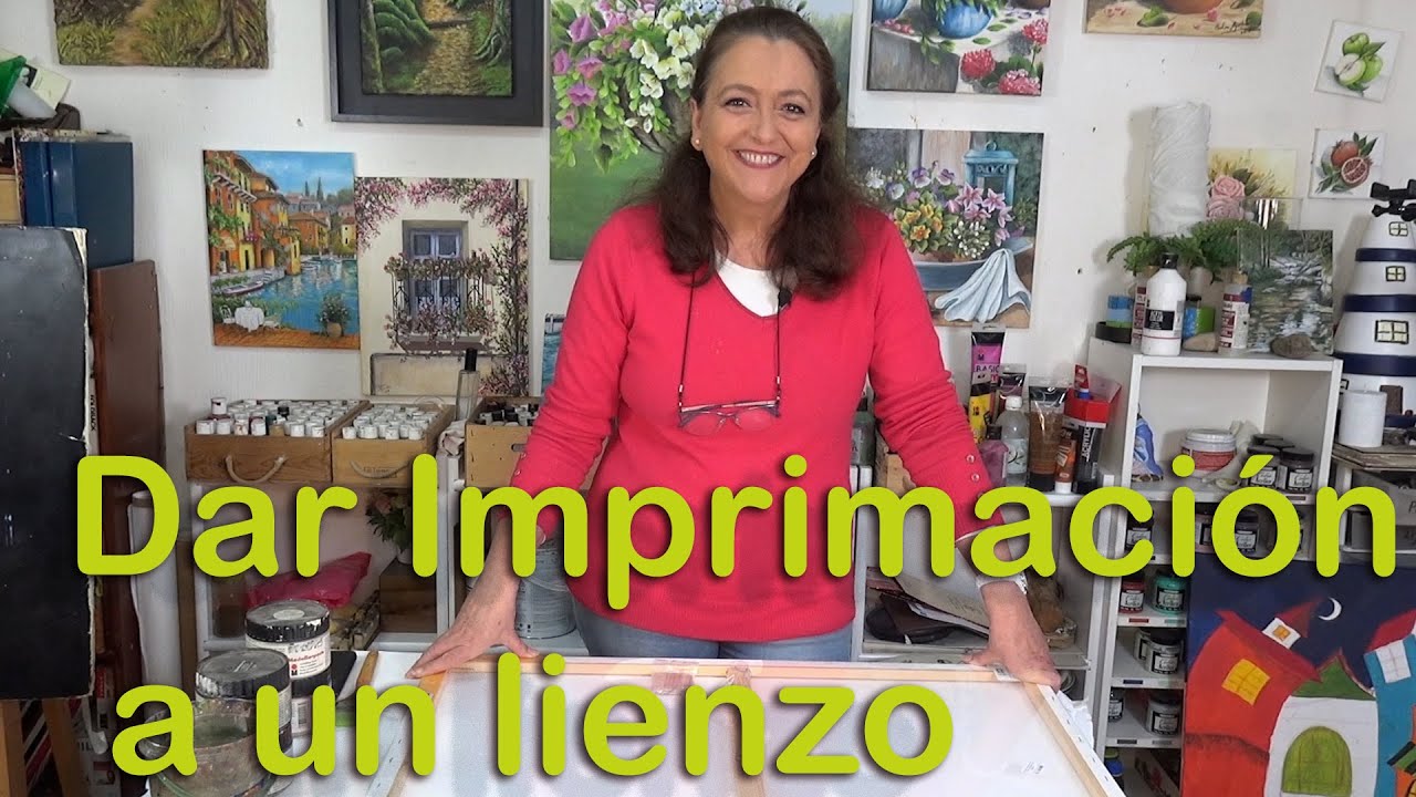 Es necesario dar imprimación a un lienzo?