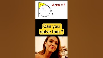 Find Shaded Area: Viral Geometry Puzzle (Olympiad Level Math Trick)