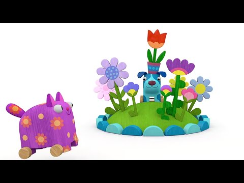 Деревяшки 🙃 Прятки 🙂 7 серия 🙃 Мультики для малышей ✨ Super Toons TV