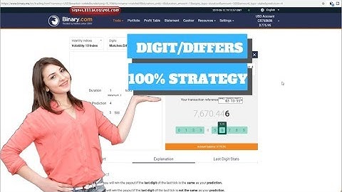 binary.com digit differ strategy working