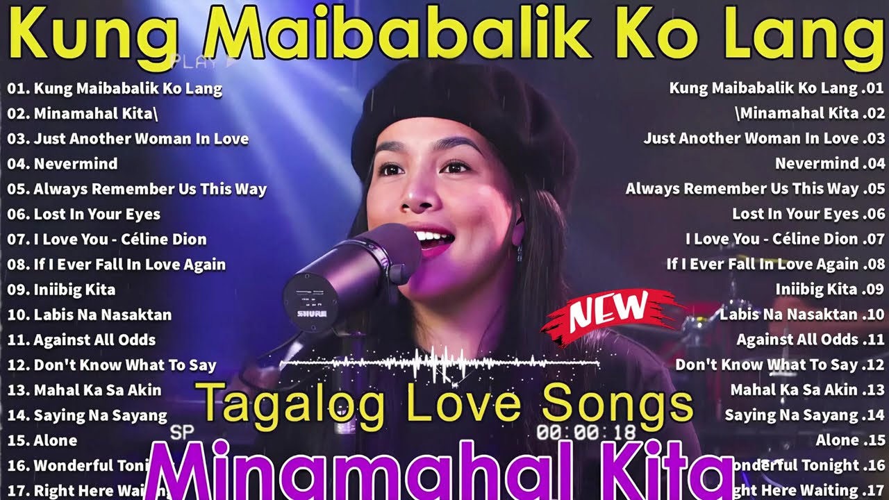 nonstop slow rock love song cover by aila santos | opm tagalog love song 2025 | minamahal kita