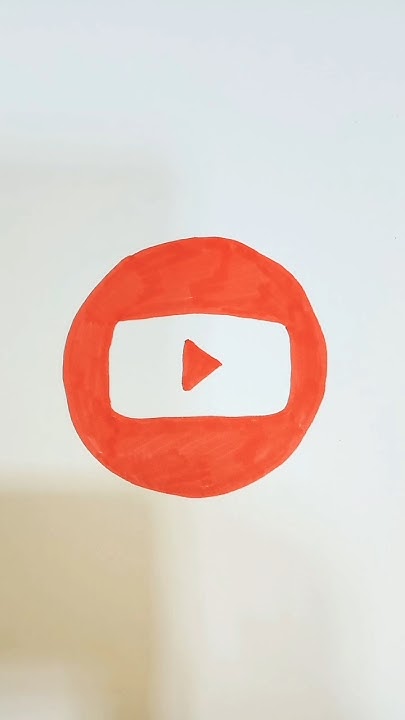 How to Draw a YOUTUBE Logo #ndrawing #youtube #youtubelogo - YouTube