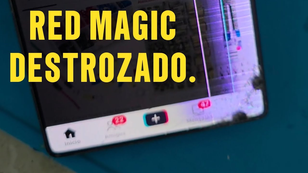 RED MAGIC 10 PRO DAMAGED SCREEN (REPAIR) - YouTube