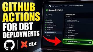 How to configure GitHub Actions for automated dbt deployments - Quick Tutorial