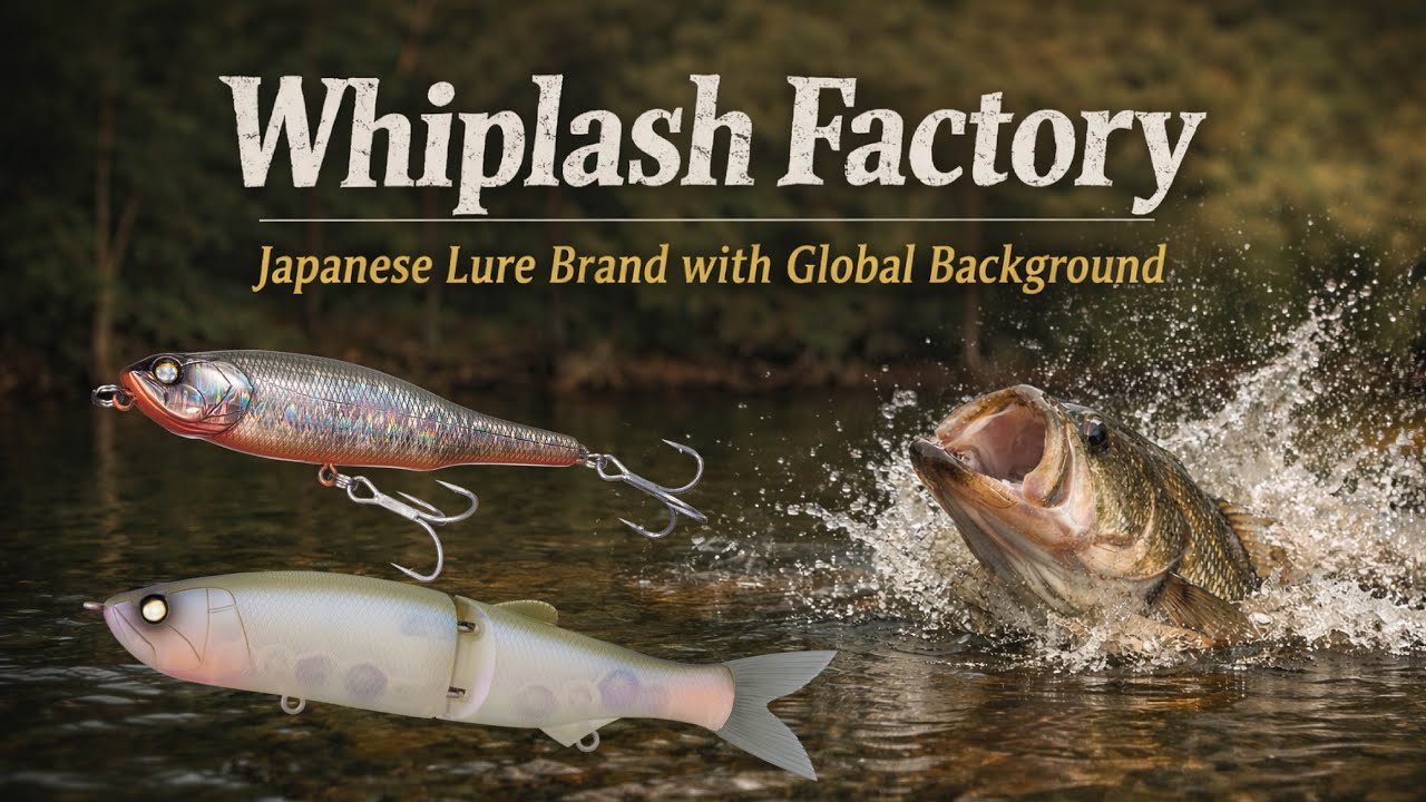 Whiplash Factory, Japanese Lure Brand with Global Background