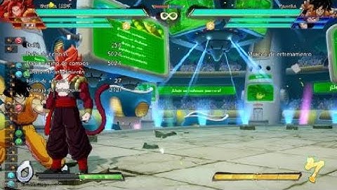 DBFZ [V1.27] Gogeta SSJ4 Reverse Super Combo