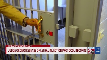 Judge orders release of  lethal injection protocol records