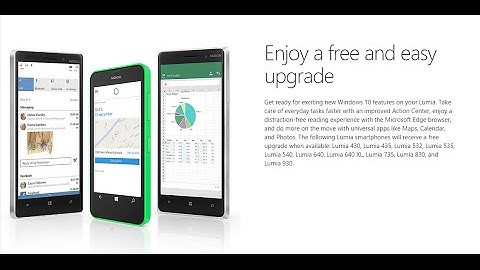 Microsoft Lumia Devices Windows 10 Upgrade First (Official)