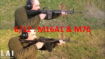 M16A1 & Valmet M76: Shooting behaviour (Part 2) 06/12