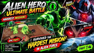 Alien Force – FINAL BATTLE Was Crazy! 😱🔥 | Gameplay #AlienHero #AlienHeroUltimateBattle #Gaming screenshot 1