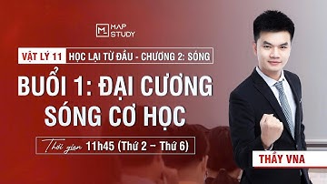 [Vật Lí 11] - Học lại từ đầu - Chương 2 - Buổi 1: Đại cương sóng cơ học