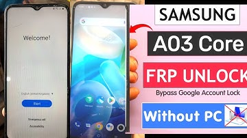 Samsung A03 Core Android 13 Frp Bypass/Unlock Google Account Lock Without Pc - 2025 2026 Same Trick√