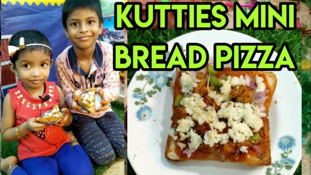 How to make Bread Pizza recipe in Tamil Simple Bread Pizza with