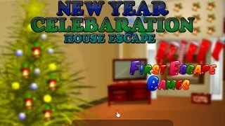 New Year Celebration House Escape walkthrough - First Escape Games.. screenshot 4