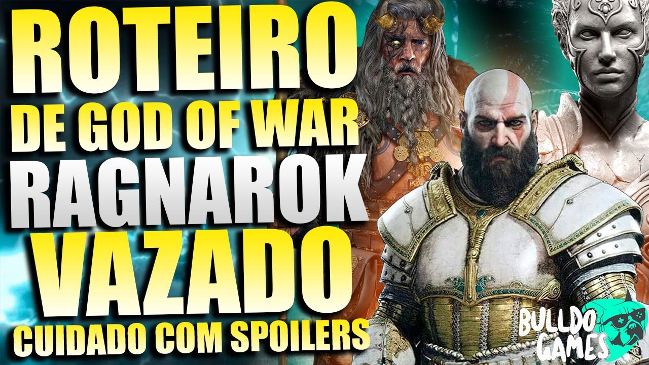 NÃO!!!! 😥 ROTEIRO OFICIAL de GOD OF WAR RAGNAROK - CUIDADO