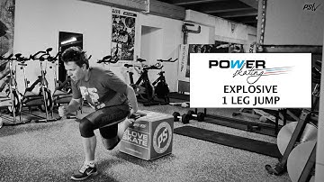 Powerskating Training 16: Explosive 1 Leg Jump