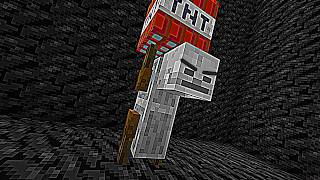 Minecraft Build Hack! TNT Yeeter