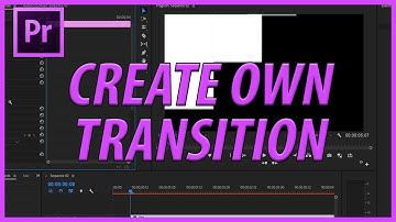 How to Create your Own Transition in Adobe Premiere Pro CC (2018)