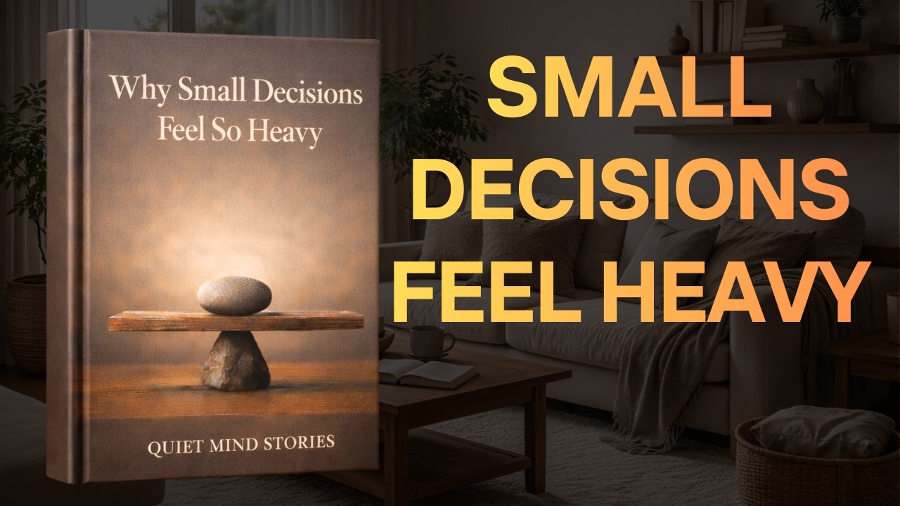 Why Small Decisions Feel So Heavy | A Story for an Overloaded Mind